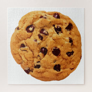 Chocolate Chip Cookie Image Puzzle