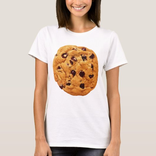 Chocolate Chip Cookie Image T-Shirt (Vorderseite)