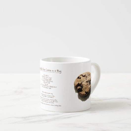 Chocolate Chip Cookie in einer Tasse (Vorderseite Rechts)