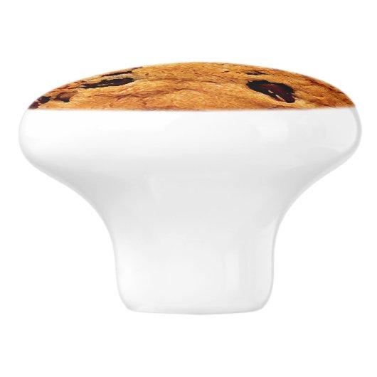 Chocolate Chip Cookie Keramikknauf (Seitenansicht)