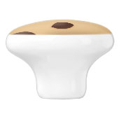 Chocolate Chip Cookie Keramikknauf (Seitenansicht)