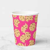 Chocolate Chip Cookie Kinder 1. Geburtstag Party Pappbecher (Rechts)