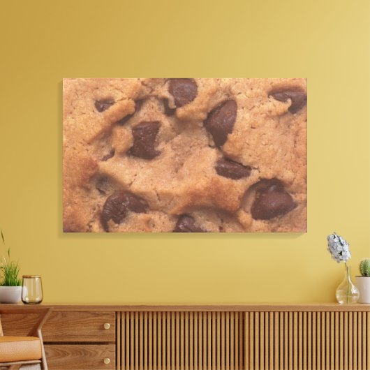 Chocolate Chip Cookie Leinwanddruck (Insitu (Wohnzimmer))