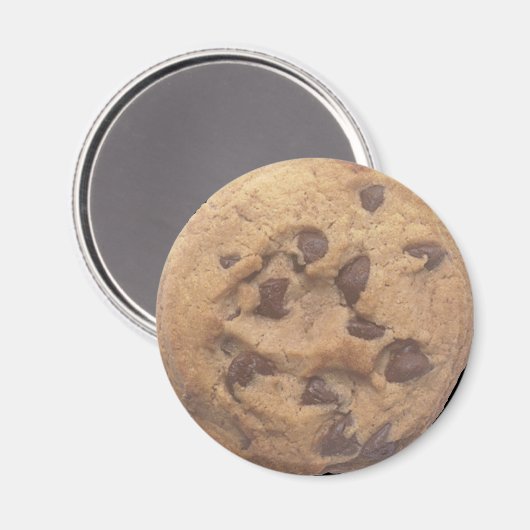 Chocolate Chip Cookie Magnet (Vorderseite/Rückseite)