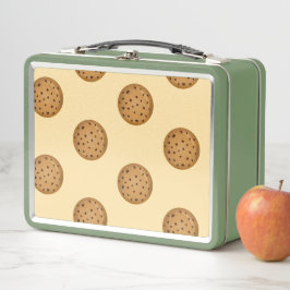 Chocolate Chip Cookie  Metall Brotdose