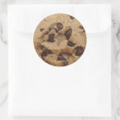 "Chocolate Chip Cookie Munch" Runder Aufkleber (Tasche)