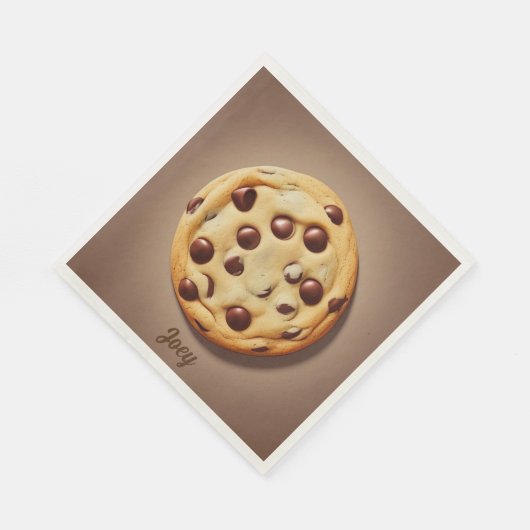 Chocolate Chip Cookie Napkins Kunst Serviette (Ecke)