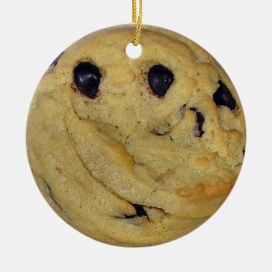 Chocolate Chip Cookie Ornament (Vorne)