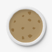 Chocolate Chip Cookie Pappteller (Vorderseite)