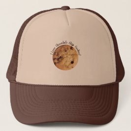 Chocolate Chip Cookie Personalisierter Text Truckerkappe