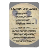 Chocolate Chip Cookie Rezept Magnet (Vertikal)