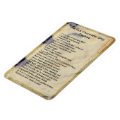 Chocolate Chip Cookie Rezept Magnet (Linke Seite)