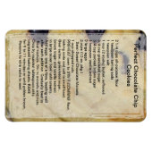 Chocolate Chip Cookie Rezept Magnet (Horizontal)