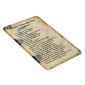 Chocolate Chip Cookie Rezept Magnet (Rechte Seite)