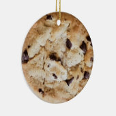 Chocolate Chip Cookie Romantische Weihnachten   Keramik Ornament (Rechts)