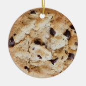Chocolate Chip Cookie Romantische Weihnachten   Keramik Ornament (Vorne)