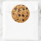 Chocolate Chip Cookie Runder Aufkleber (Tasche)