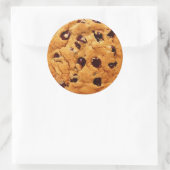 Chocolate Chip Cookie Runder Aufkleber (Tasche)