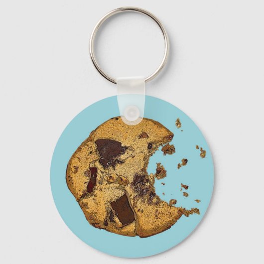 Chocolate Chip Cookie Schlüsselanhänger (Vorderseite)