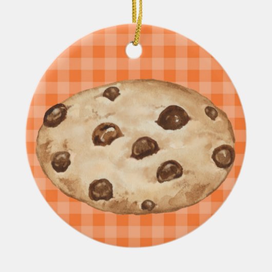 Chocolate Chip Cookie - SRF Keramik Ornament (Vorne)