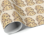 Chocolate Chip Cookie Teig Backwaren Konditorei Ko Geschenkpapier (Rolleneckpunkt)