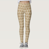 Chocolate Chip Cookie Teig Backwaren Konditorei Ko Leggings (Vorderseite)