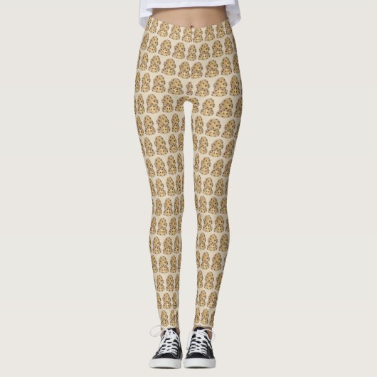 Chocolate Chip Cookie Teig Backwaren Konditorei Ko Leggings (Vorderseite)