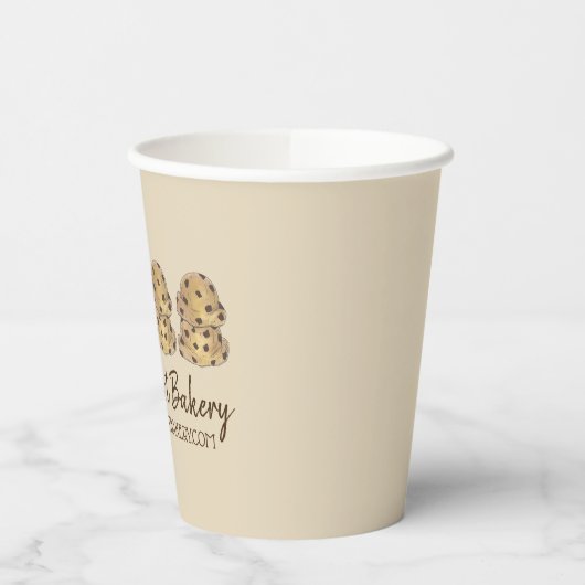 Chocolate Chip Cookie Teig Backwaren Konditorei Ko Pappbecher (Links)