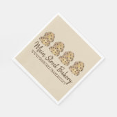 Chocolate Chip Cookie Teig Backwaren Konditorei Ko Serviette (Ecke)