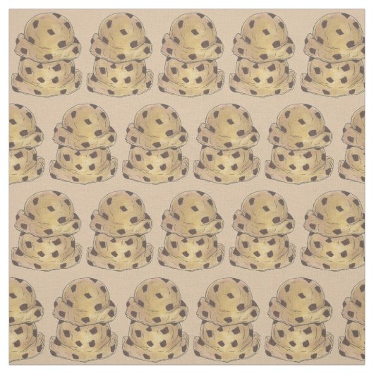 Chocolate Chip Cookie Teig Backwaren Konditorei Ko Stoff (Muster)