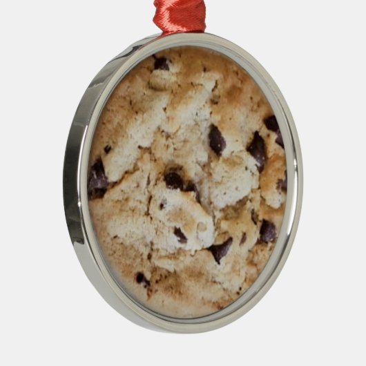 Chocolate Chip Cookie Weihnachten Ornament Aus Metall (Rechts)