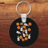 Chocolate Chip Cookies And Milk Funny Costume Schlüsselanhänger (Vorderseite)