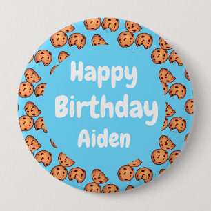 Chocolate Chip Cookies Musterballon Button