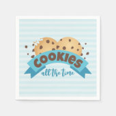 Chocolate Chip Cookies Napkins Serviette (Vorderseite)