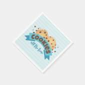 Chocolate Chip Cookies Napkins Serviette (Ecke)