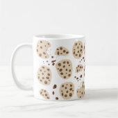 Chocolate Chip Cookies Pattern Kaffeetasse (Links)