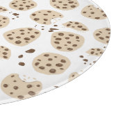 Chocolate Chip Cookies Pattern Schneidebrett (Ecke)