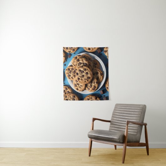 Chocolate Chip Cookies Wandteppich (Beispiel)