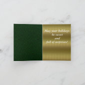 Chocolate Chip Cookies Weihnachten Karte (Innenseite)