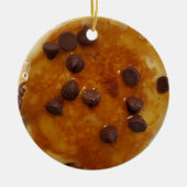 Chocolate Chip Pancakes mit Sirup Weihnachten Keramik Ornament (Vorne)