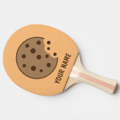 Chocolate Chip Plätzchen Tischtennis Schläger (Seitenansicht)