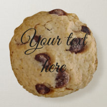 Chocolate Chip Rundkissen