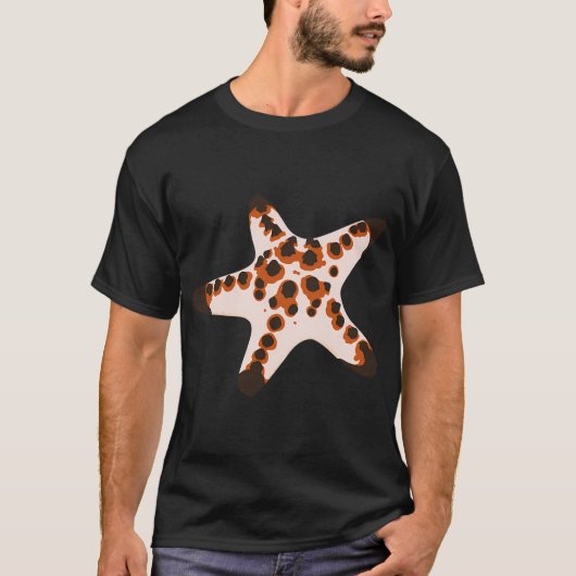 Chocolate Chip Seestern - Protoreaster nodosus T-Shirt (Vorderseite)