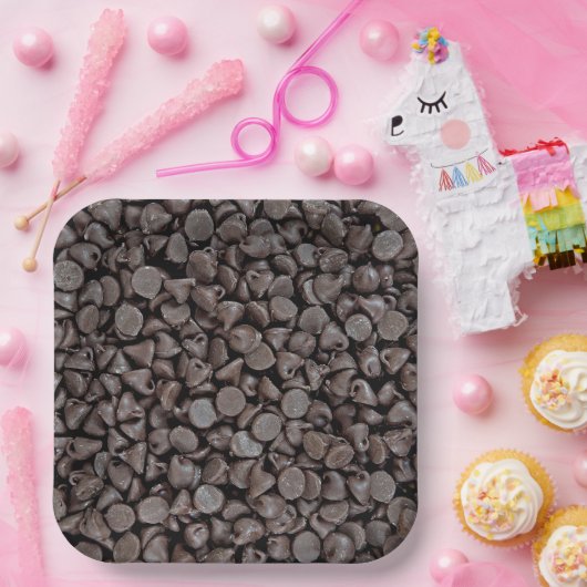 Chocolate Chips Collection Pappteller (Party)