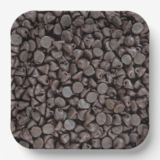 Chocolate Chips Collection Pappteller (Vorderseite)