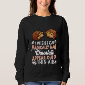 Chocolate     Chocoholic Choco Bar Magic Chocolate Sweatshirt (Vorderseite)