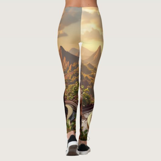 Chocolate City Leggings / Tights (Rückseite)