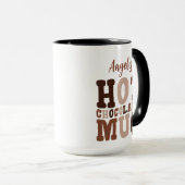 Chocolate Colors Custom (So-&-So's) Hot Chocolate Tasse (VorderseiteRechts)