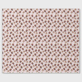 Chocolate Covered Strawberries Gift Wrap Geschenkpapier (Flach)