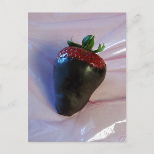 Chocolate Covered Strawberry Postkarte (Vorderseite)